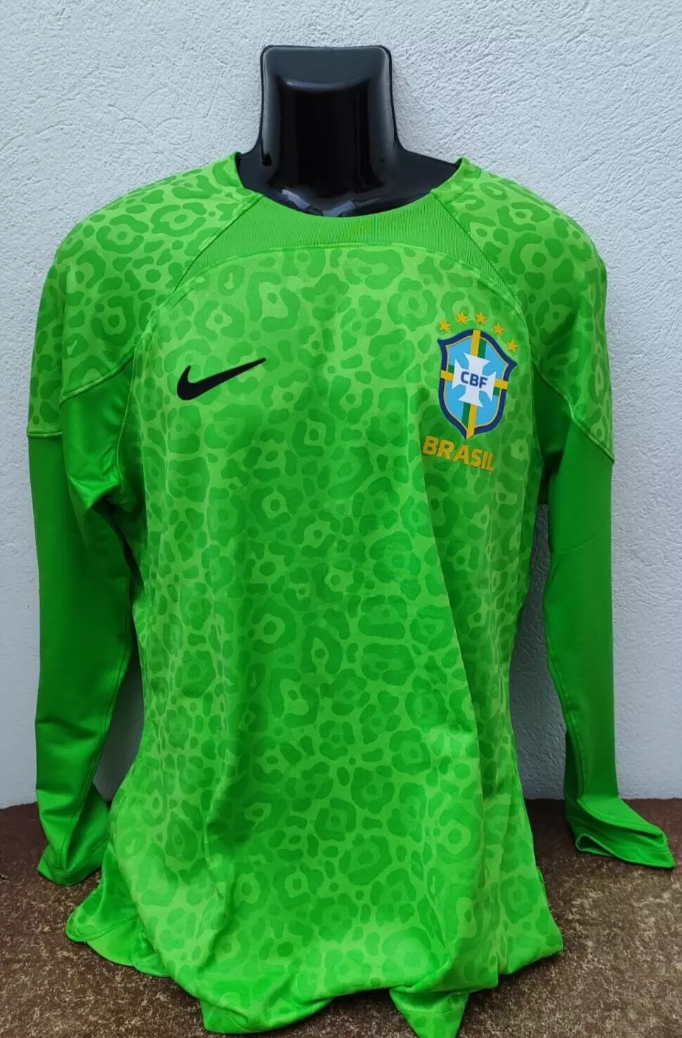 Camisa Brasil Goleiro Copa 2022 - Modelo Jogador Exclusivo (Não Vendida em Lojas)