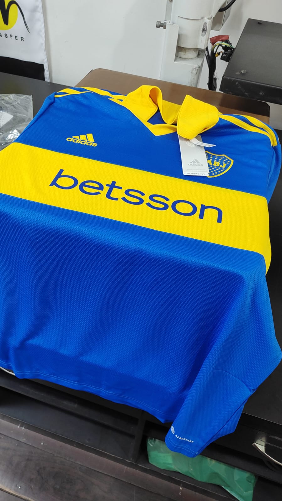 Camisa Boca Juniors 2022-23 Adidas HE6338 Maradona Roman